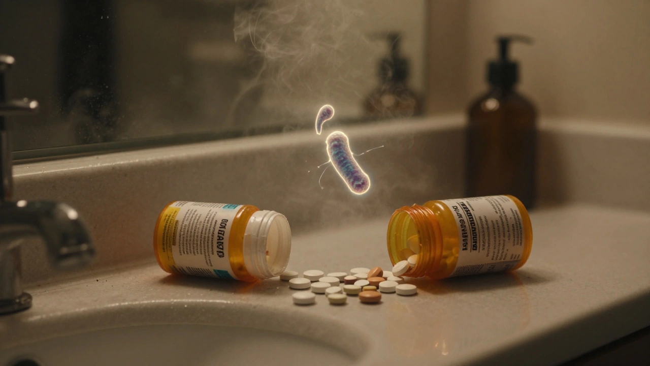 Co mohou způsobit prošlé léky na vaši střevní mikroflóru?