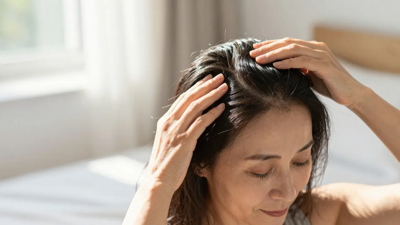 Co na padání vlasů v menopauze? Příčiny a účinné způsoby, jak pomoci vlasům