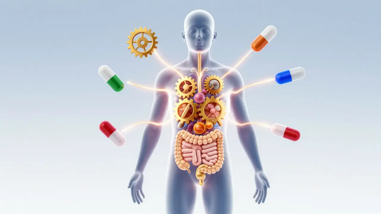 Ilustrace metabolismu a role multivitaminů při hubnutí