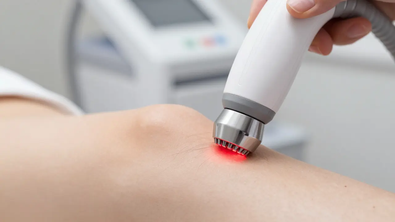 Laserová epilace na světlé pleti s cíleným svazkem světla