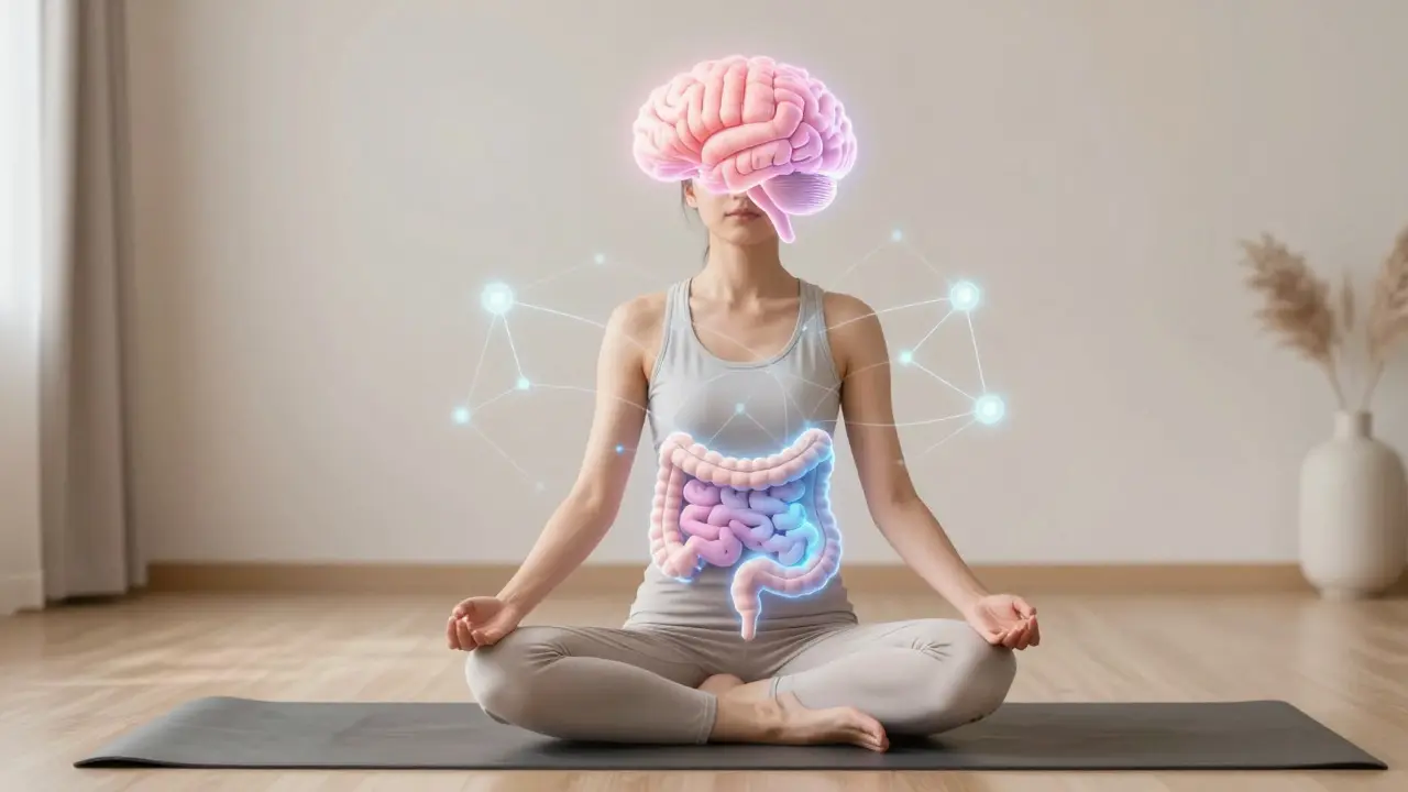 Jóga a meditace pro redukci stresu a podporu trávení